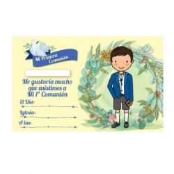 invitaciones de comunion