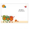 Ingles Tarjeta despedida Animal farewell card