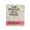 Libro cuaderno de recetas para guardar las recetas familiares