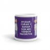 Taza dedicada a los sanitarios