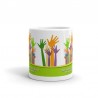 Taza para despedidas Manos alzadas