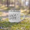 Taza metal Fin del mundo