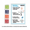 Lámina árbol huellas para profesores y maestros