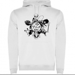 Sudadera Anime blanca