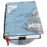 Soporte de libro atril de lectura mapa mundi