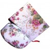 Soporte de libro atril de lectura floral