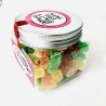 Bote con chuches gominolas para Mamá