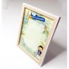 Marco fotos comunion niño beige personalizado