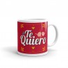 Taza te quiero amor para regalar a la pareja con pajaritos
