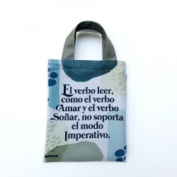 Bolsa de libro verbo leer