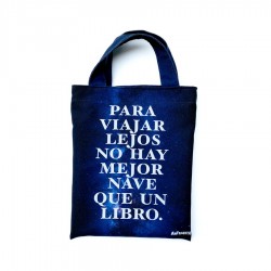 Bolsa de libro viajar lejos