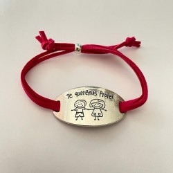 Detalle muy bonito para regalar a tu profesora, para agradecerle su trabajo. Pulsera para la mejor Profe.