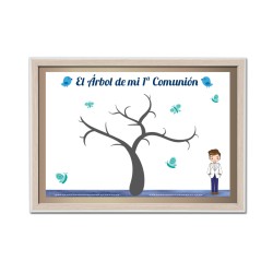 arbol de comunion para huellas de dedos