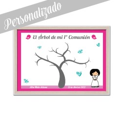 Comunion cuadro personalizado