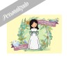 Libro de comunión para niña personalizable
