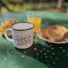 Taza metal Fin del mundo