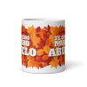 Taza abuelo hojas