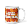 Taza abuelo hojas