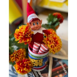 Elfo travieso de Navidad