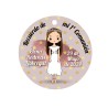 Etiqueta Detalle Comunion Niña Kawaii personalizado 32 unid