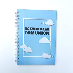 Organiza tu comunion con la ayuda de ese cuaderno agenda con todos los detalles