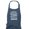 Delantal para Padres con la Frase "Ser papá es mi ingrediente secreto" - Conjunto Coordinado con Delantal de Abuelo y Delantal d