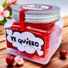Bote con chuches gominolas Te Quiero