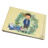 Libro comunion + Pack recordatorios beige niño
