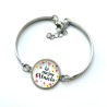 Pulsera Abuela flores