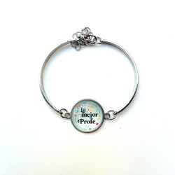 Pulsera Profe flores