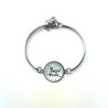 Pulsera Profe flores