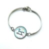 Pulsera Profe flores
