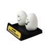 Regalo Original y Divertido – Sujetamóvil con Dos Huevos Sonrientes y Frase “No Sabía Qué Huevos Regalarte” | También como Pisap