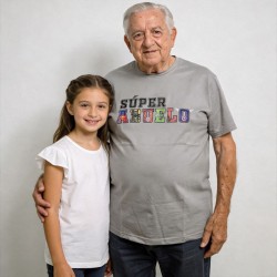 Camiseta Super Abuelo heroes