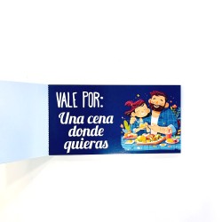 Talonario con vales divertidos para papá