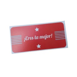 Talonario de vales para super mamá
