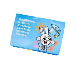 Tarjeta graduado desplegable