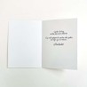 Tarjeta Boda novios cute 15x23cm