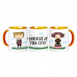 taza especial para manchegos y manchegas de pura cepa.