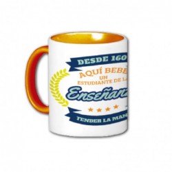 Taza ideal para estudiante y ex alumnos del colegio LA ENSEÑANZA