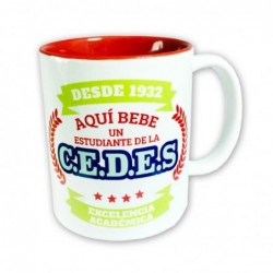 Taza especial para alumnos del colegio academia CEDES.