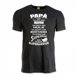 Camiseta Papa superheroe
